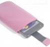 Stylish Pull Up Leather Smart Case Cover Pink Stylish Pull Up Leather Smart Case Cover Pink